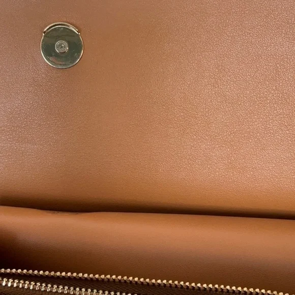 Tory Burch Block T Leather Top Handle Satchel - Picture 10 of 12